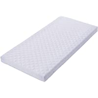 AmazonBasics - Colchón para bebé y niño pequeño- de espuma- de doble cara- 60 x 120 cm